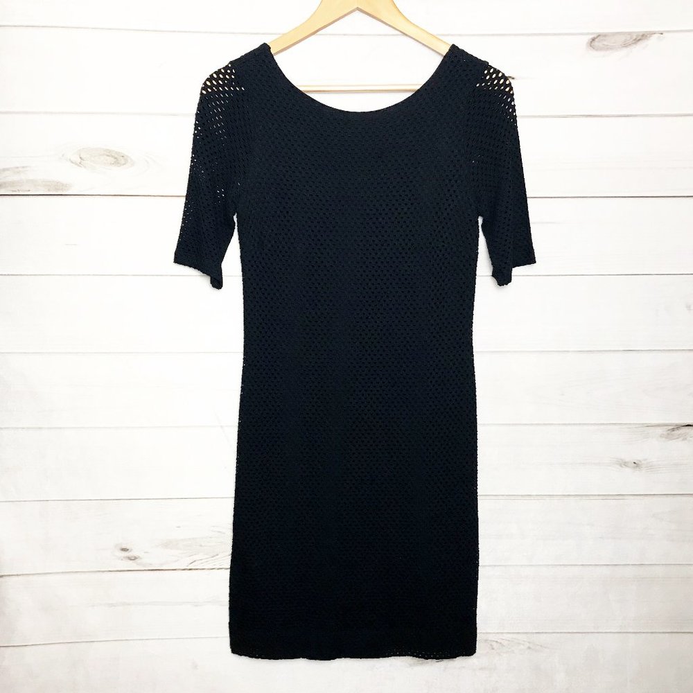 Banana Republic Eyelet Fitted Dress